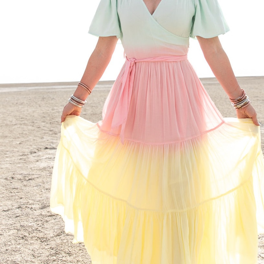 NWT Ivy City Co Sunrise dress sz M